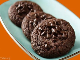 طرز تهیه کلوچه شکلاتی به سبک شمال کشور+آموزش